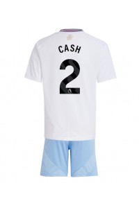 Aston Villa Matty Cash #2 Babytruitje Uit tenue Kind 2024-25 Korte Mouw (+ Korte broeken)